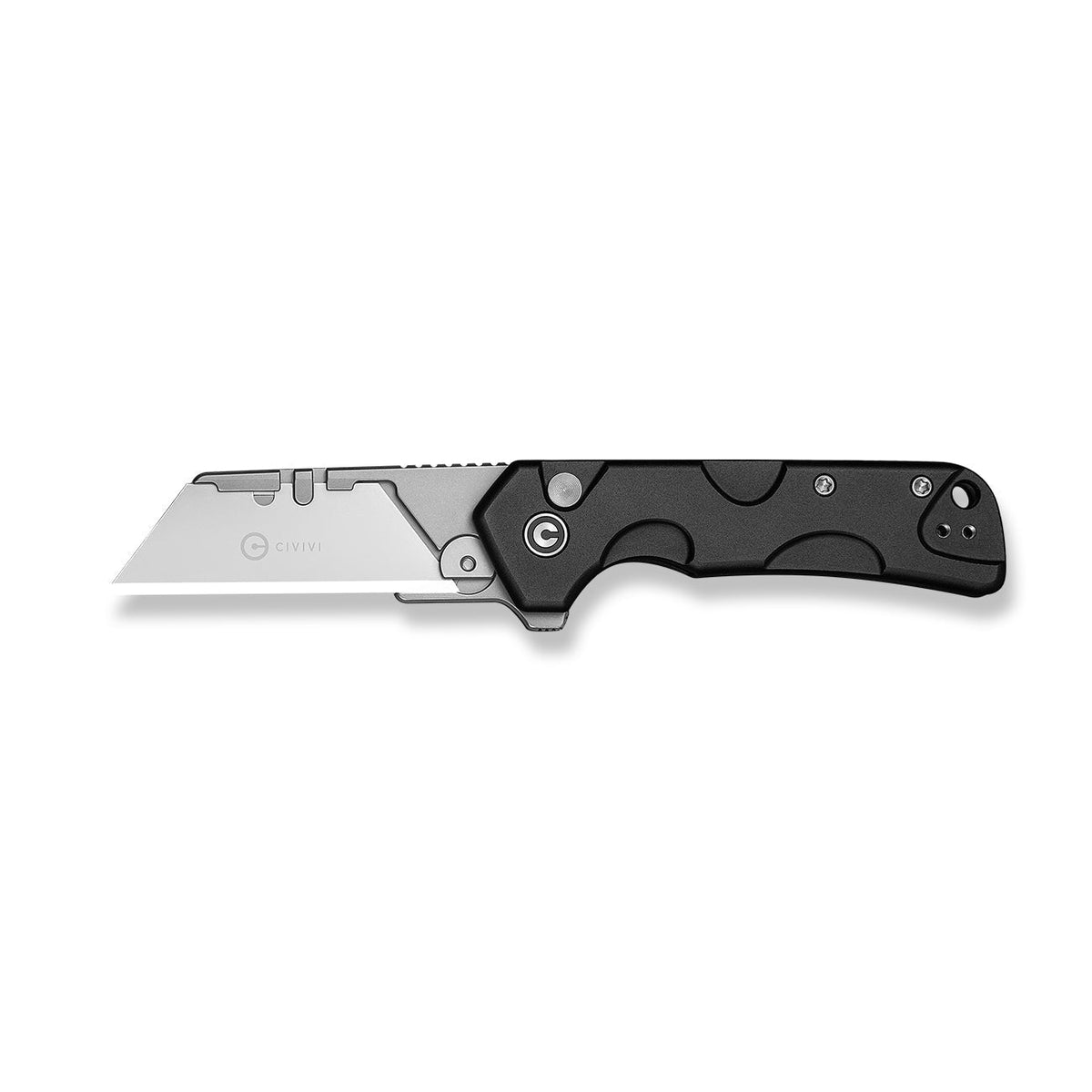 CIVIVI Pulsara Black Aluminum Utility Knife C24041F-1, Knives, - Outdoor Kuwait