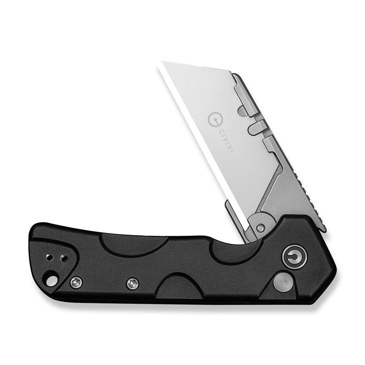 CIVIVI Pulsara Black Aluminum Utility Knife C24041F-1, Knives, - Outdoor Kuwait