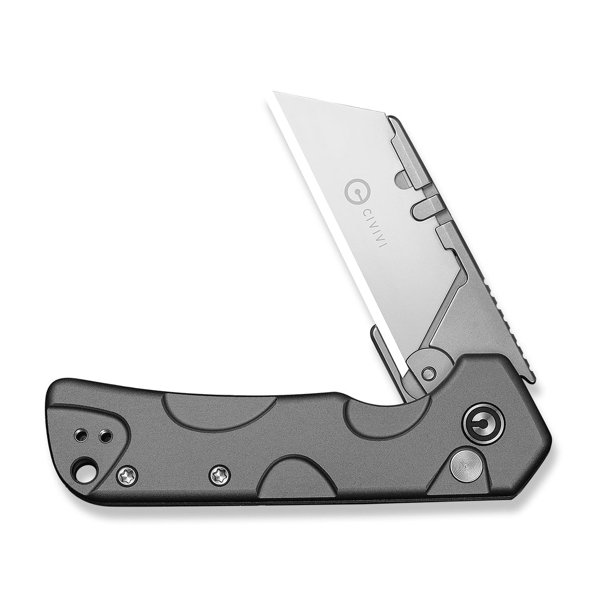 CIVIVI Pulsara Gray Aluminum Utility Knife C24041F-4, Knives, - Outdoor Kuwait