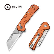 CIVIVI Pulsara Orange Aluminum Utility Knife C24041F-3, Knives, - Outdoor Kuwait