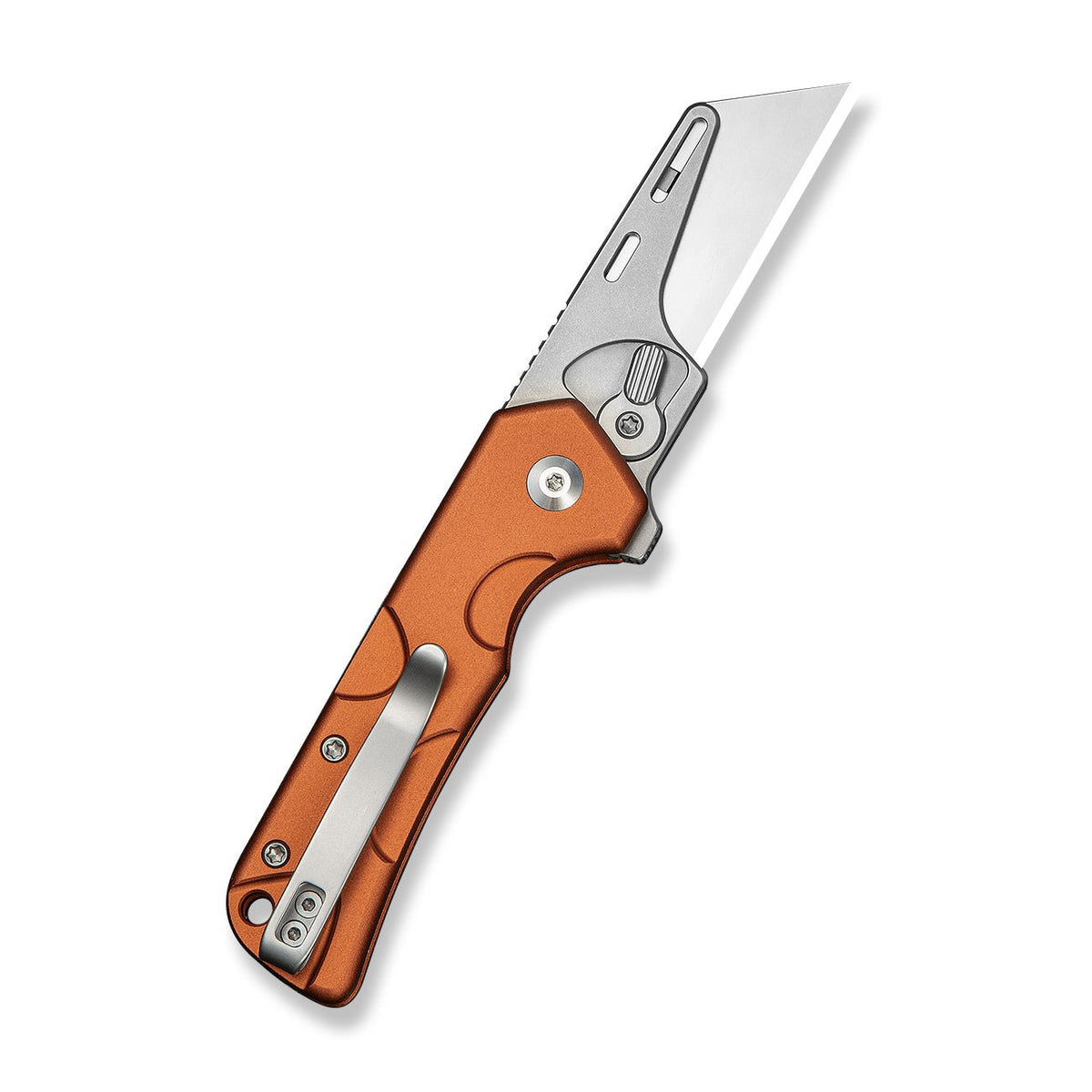 CIVIVI Pulsara Orange Aluminum Utility Knife C24041F-3, Knives, - Outdoor Kuwait