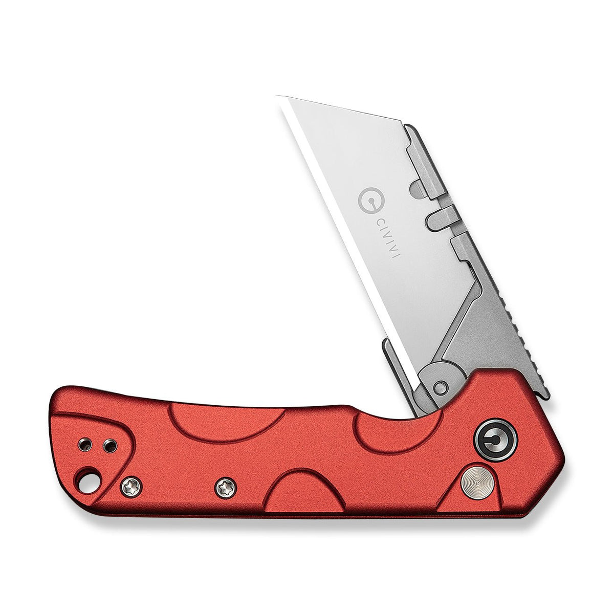 CIVIVI Pulsara Red Aluminum Utility Knife C24041F-2, Knives, - Outdoor Kuwait