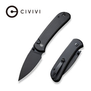 CIVIVI Qubit Black Aluminum Pocket Knife C22030E-1, Knives, - Outdoor Kuwait