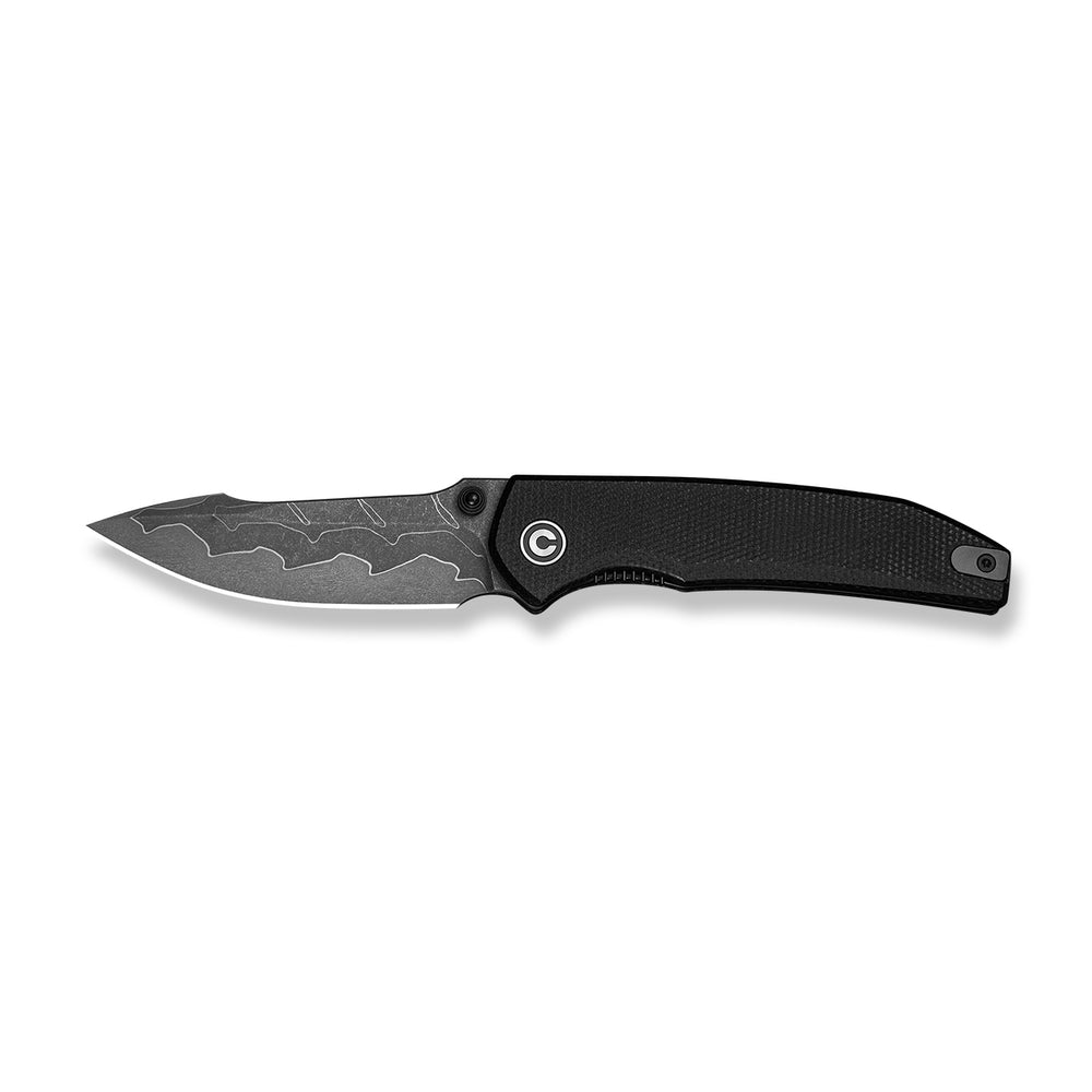 CIVIVI Ryson-E Damascus Black Micarta Pocket Knife C25097-DS1, Knives, - Outdoor Kuwait