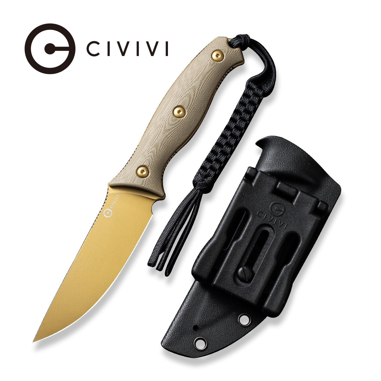 CIVIVI Stormridge G10 Fixed Blade Knife C23041-2