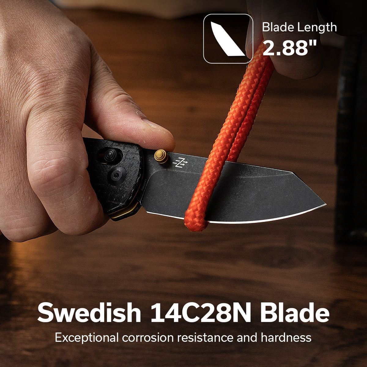CIVIVI C23073B-2 Yonder Crossbar Lock Folding Knife Black