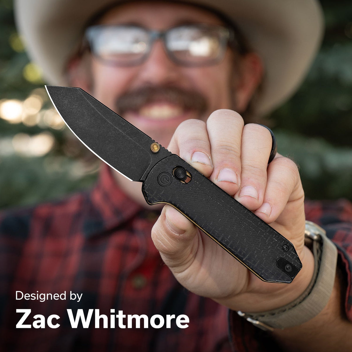CIVIVI C23073B-2 Yonder Crossbar Lock Folding Knife Black