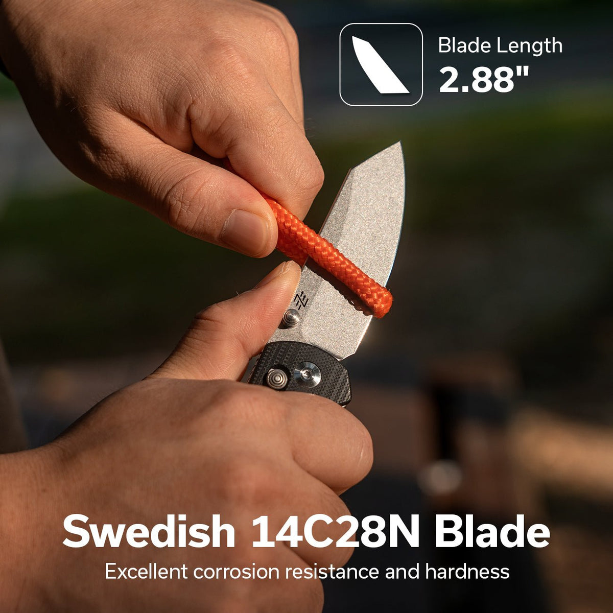 CIVIVI C23073-1 Yonder Crossbar Lock Folding Knife Black