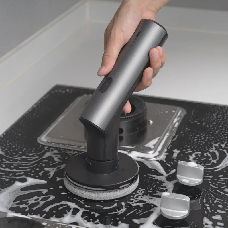 Hoto Electric Spin Scrubber, Cleaning Scrub, - Outdoor Kuwait