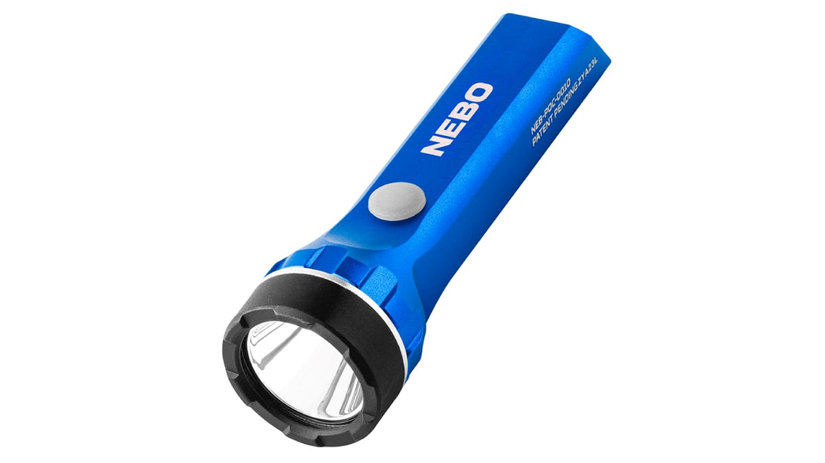 Nebo Luxtreme Nano 420 Lumen Rechargeable Torch Blue, Flashlights, - Outdoor Kuwait