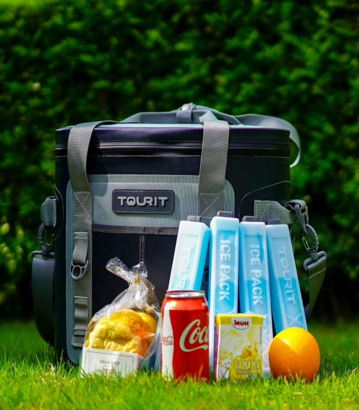 Tourit Reusable Ice Packs - 4 pack, Ice Pack, - Outdoor Kuwait