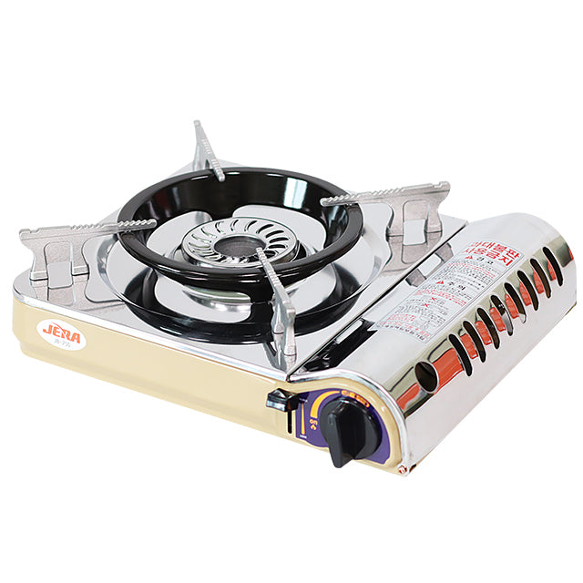 Jera Portable Gas Burner/Camping/Fishing/Backpacking- Beige, ,    - Outdoor Kuwait