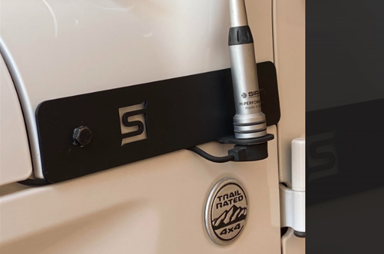 Scout Project Antenna Side Bracket Left for Wrangler JL