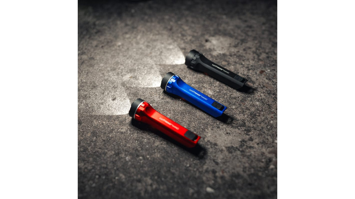 Nebo Luxtreme Nano 420 Lumen Rechargeable Torch Blue, Flashlights, - Outdoor Kuwait