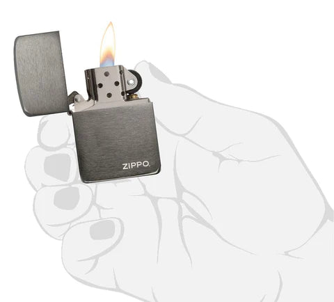 Black Ice 1941 Replica with Zippo logo, Lighter, - Outdoor Kuwait