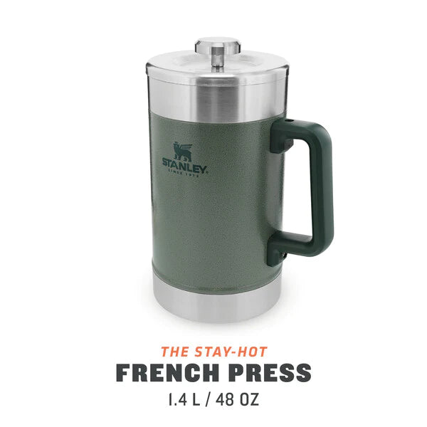 STANLEY CLASSIC STAY HOT FRENCH PRESS | 1.4L, French Press, - Outdoor Kuwait