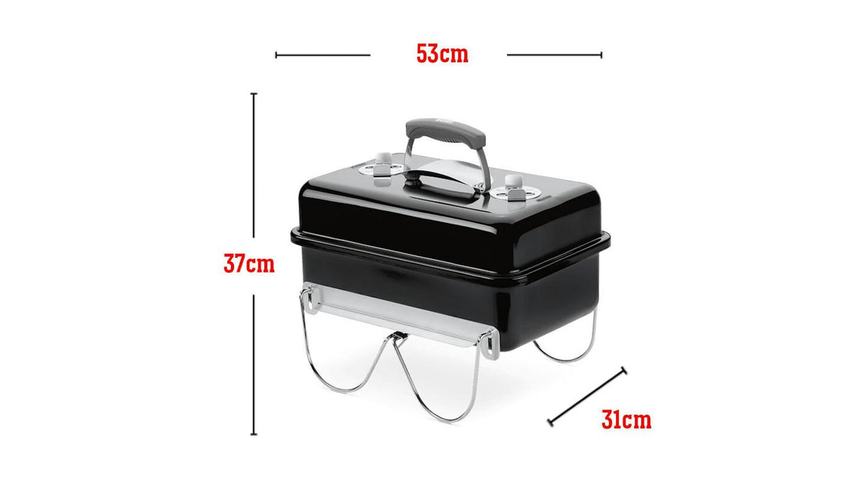 Weber Go-Anywhere Charcoal Barbecue, Outdoor Grills, - Outdoor Kuwait