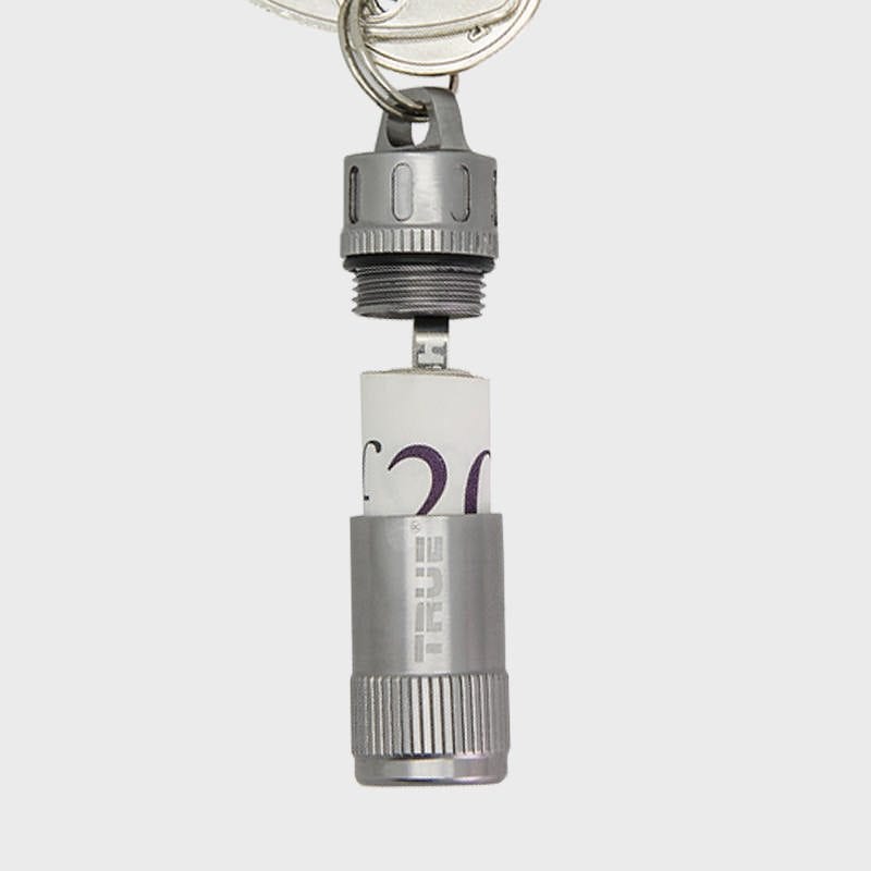 True Utility CashStash + Keyring Cash Capsule, Key Chain, - Outdoor Kuwait