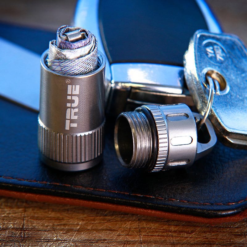 True Utility CashStash + Keyring Cash Capsule, Key Chain, - Outdoor Kuwait