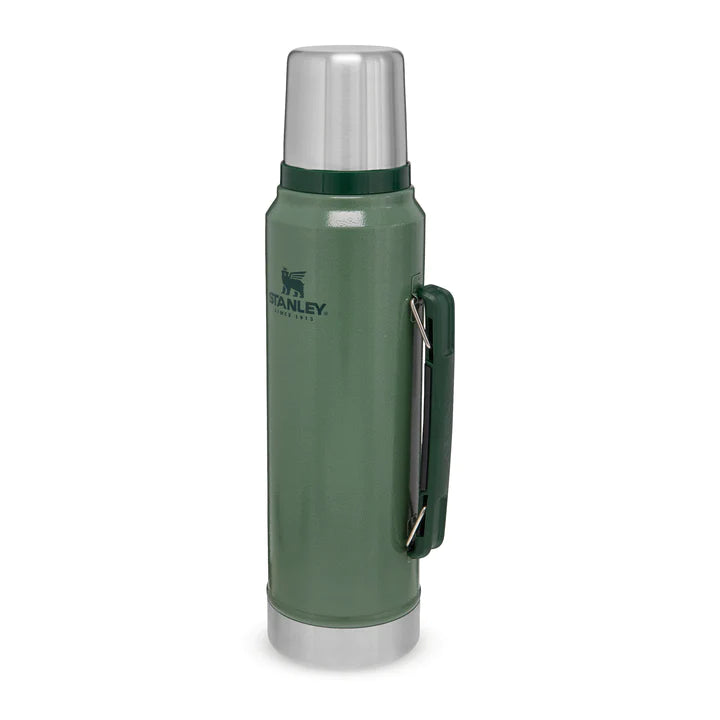STANLEY CLASSIC LEGENDARY BOTTLE, Water Bottles, 1.0L Hammertone Green - Outdoor Kuwait