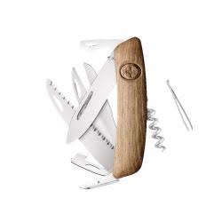 Swiza D09 Pocket Knife | ODK, Knives, Wood Walnut - Outdoor Kuwait
