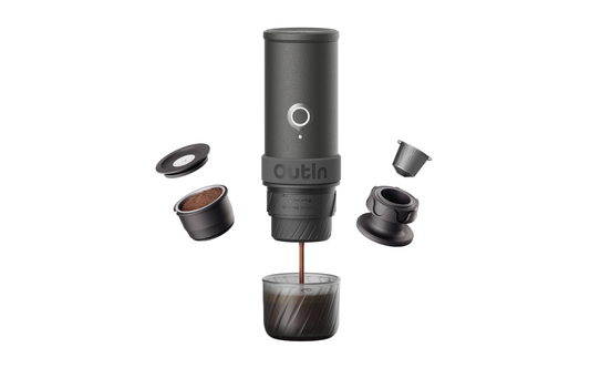 Outin Mino Space Grey, Espresso Machine, - Outdoor Kuwait