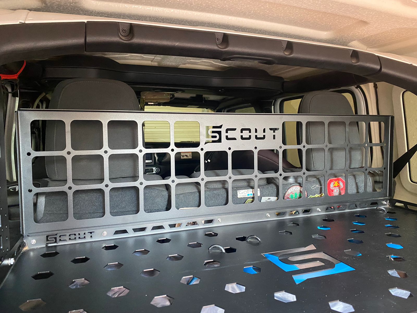 Scout Project Cargo Barrier for Wrangler JL 4-Door