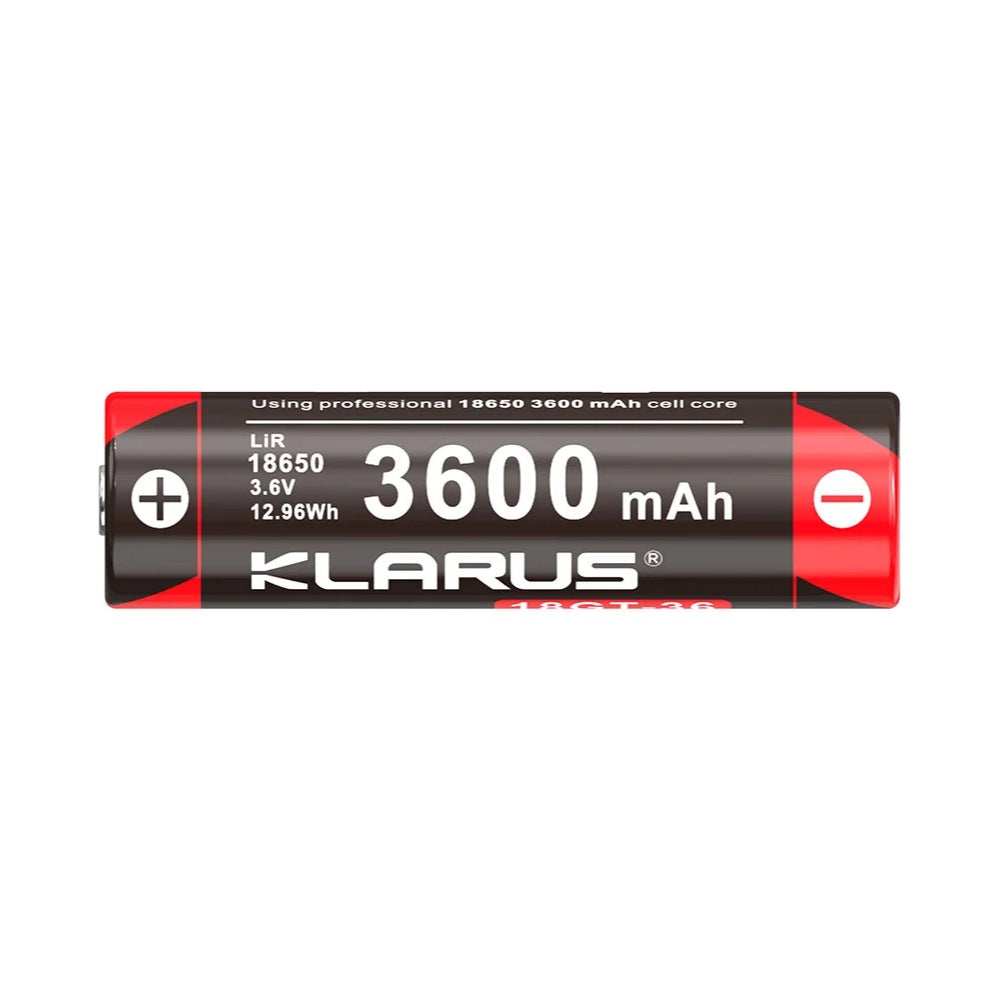 Klarus 18GT-36 18650 Lithium Battery 3600mAh