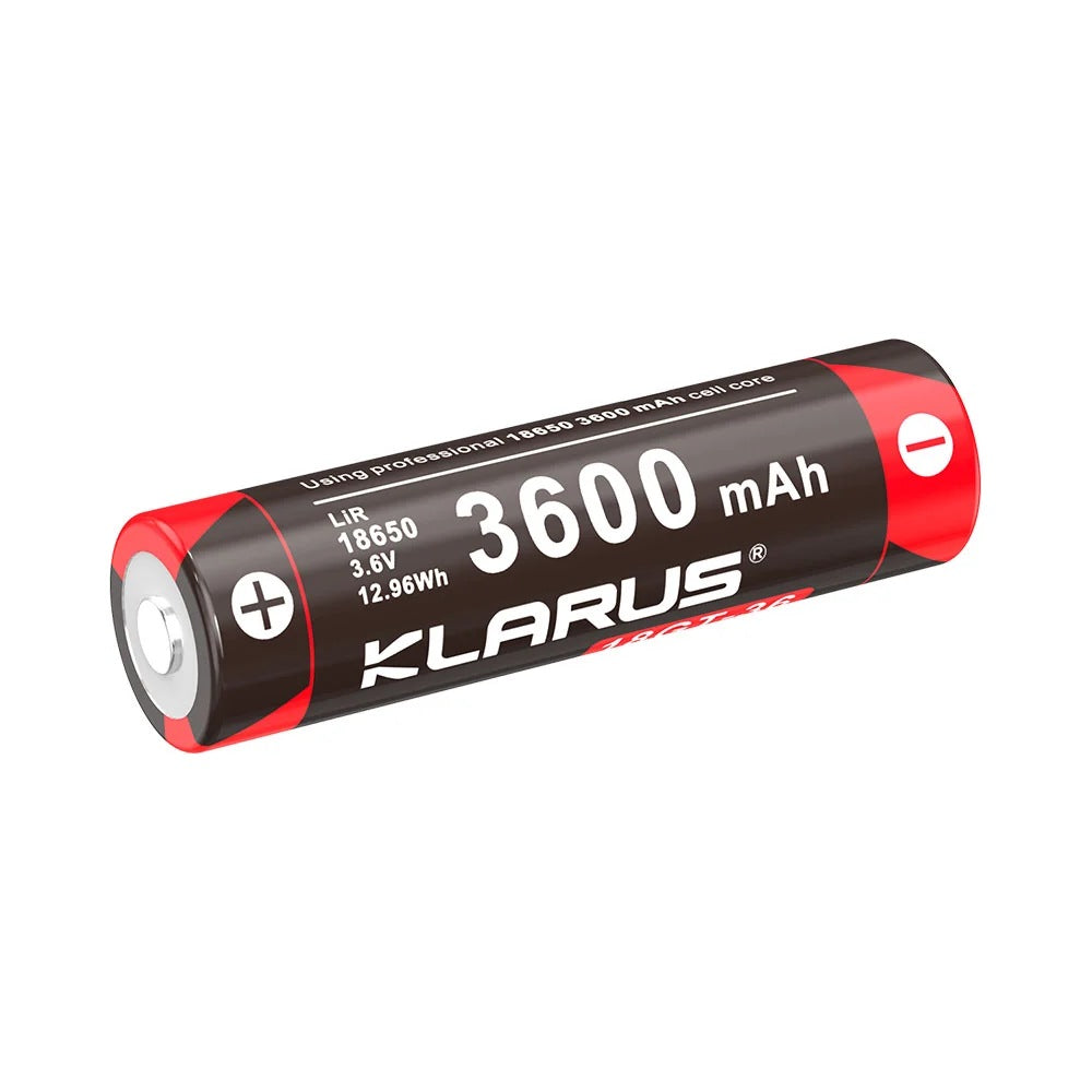 Klarus 18GT-36 18650 Lithium Battery 3600mAh