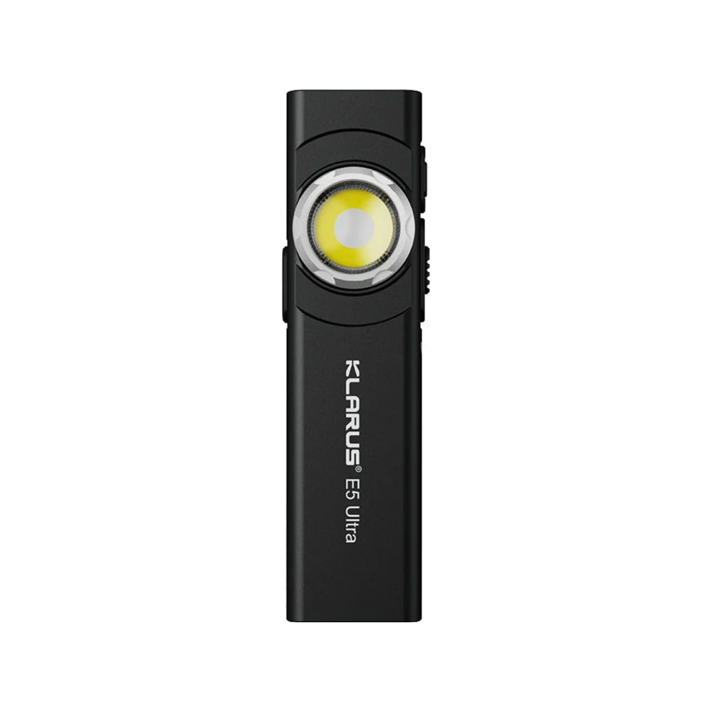 Klarus E5 Ultra Slim Triple-Light EDC Flashlight - Black