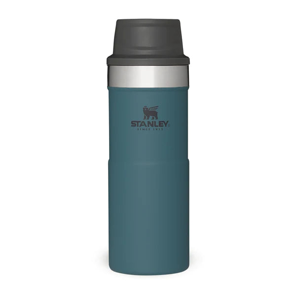 STANLEY CLASSIC TRIGGER ACTION TRAVEL MUG | 0.35L, Mugs, Lagoon   - Outdoor Kuwait
