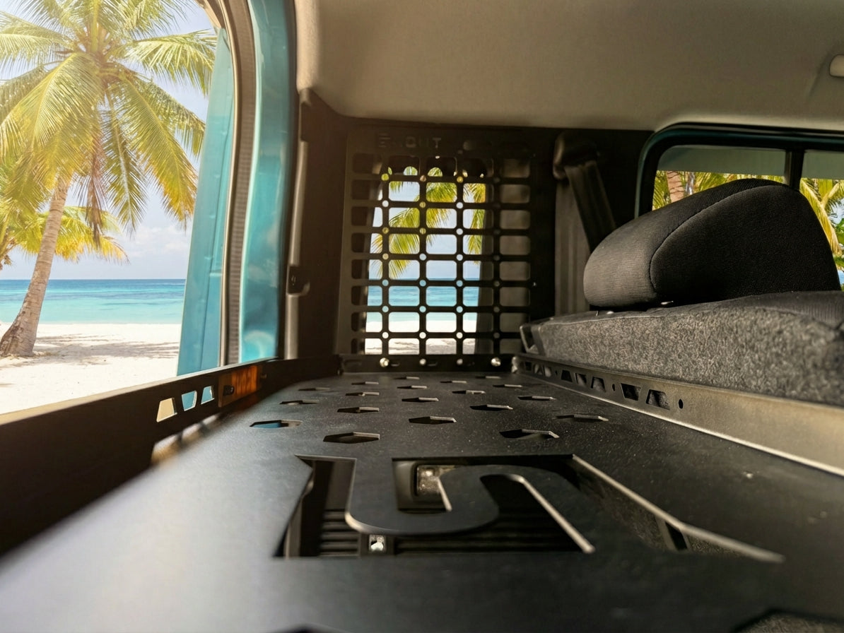 Scout Cargo Shelf - Suzuki Jimny (4 Doors), Molle Panels, - Outdoor Kuwait