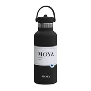Moya Starfish 500ml Insulated Water Bottle - Black