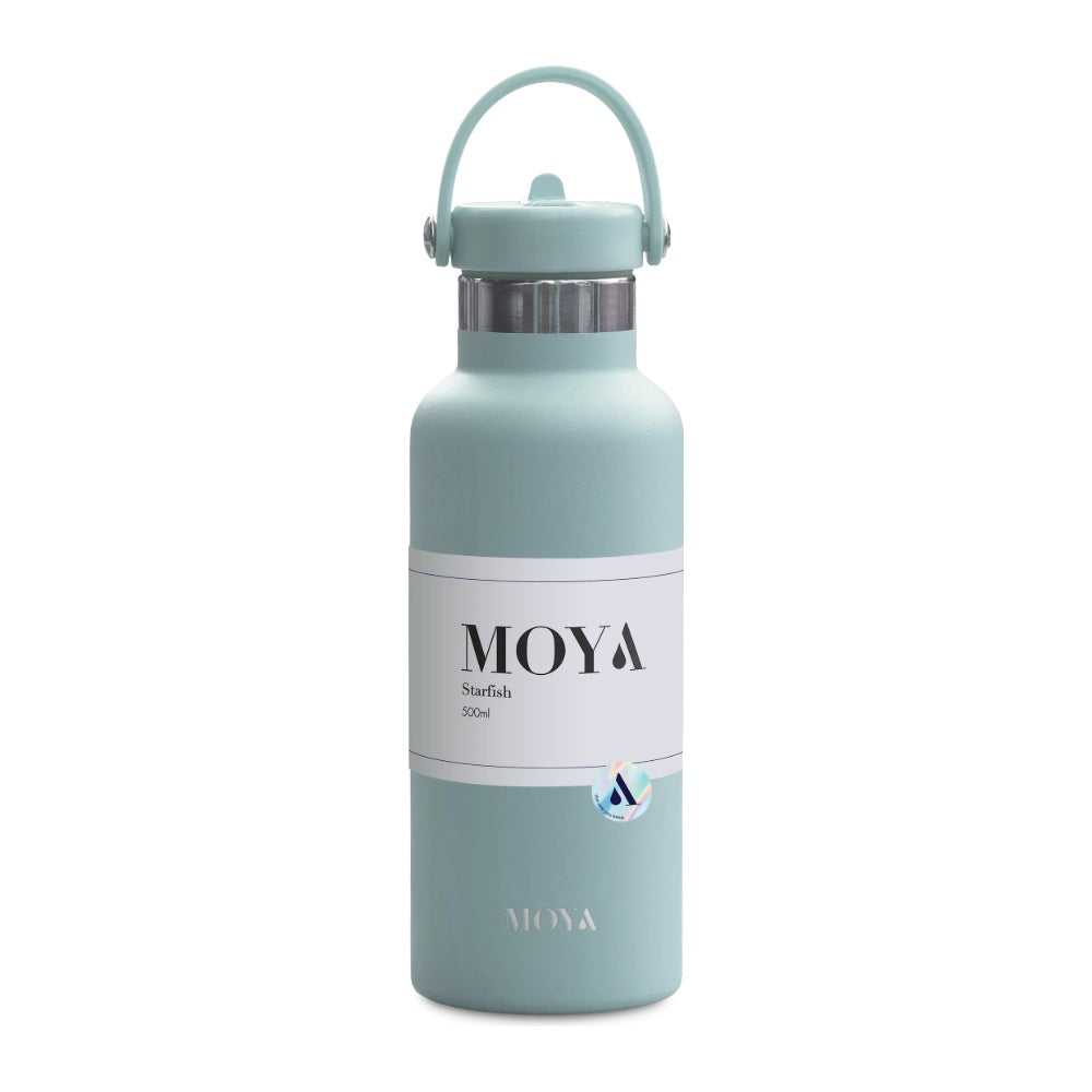 Moya Starfish 500ml Insulated Water Bottle - Sky