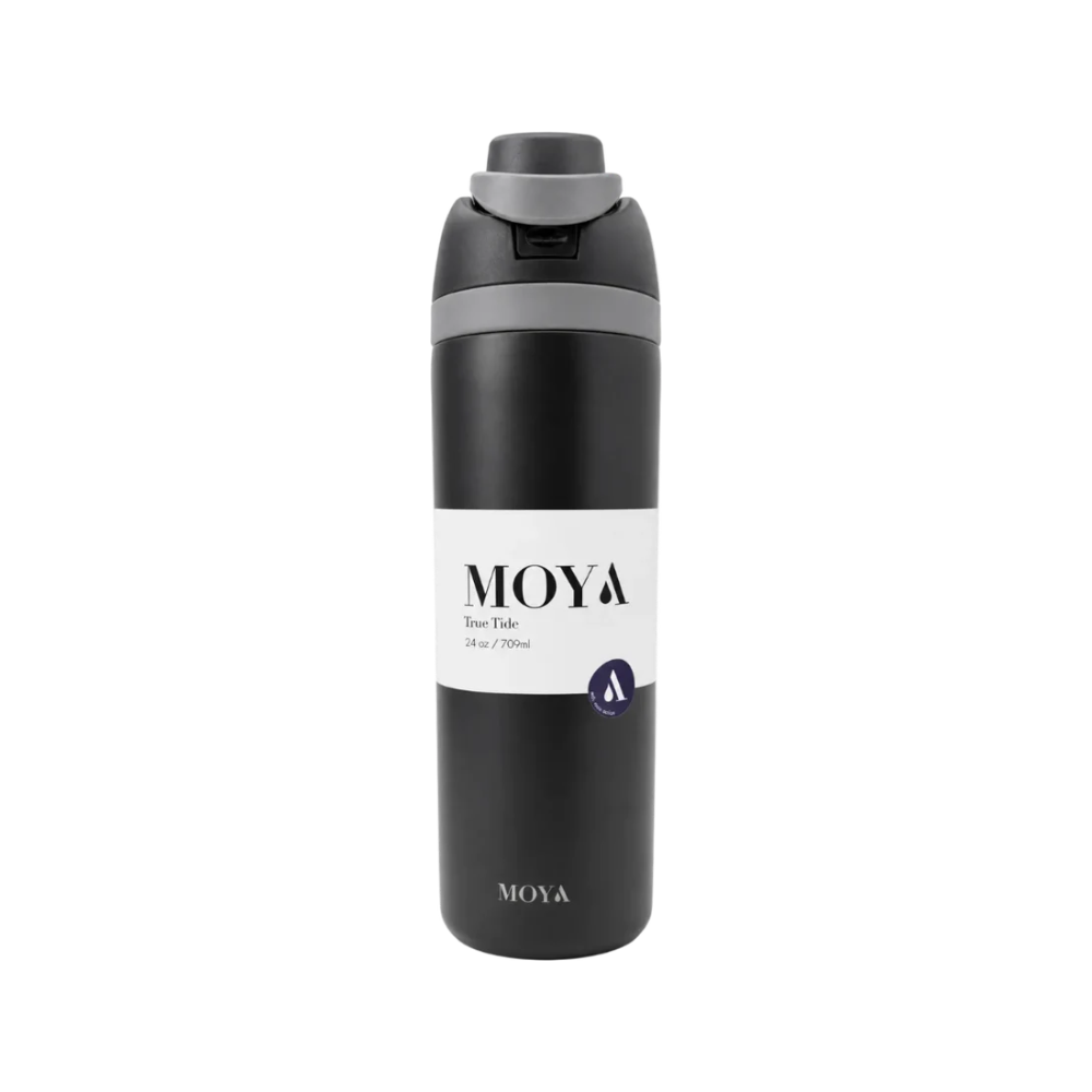 Moya True Tide Insulated Bottle 24oz - Black