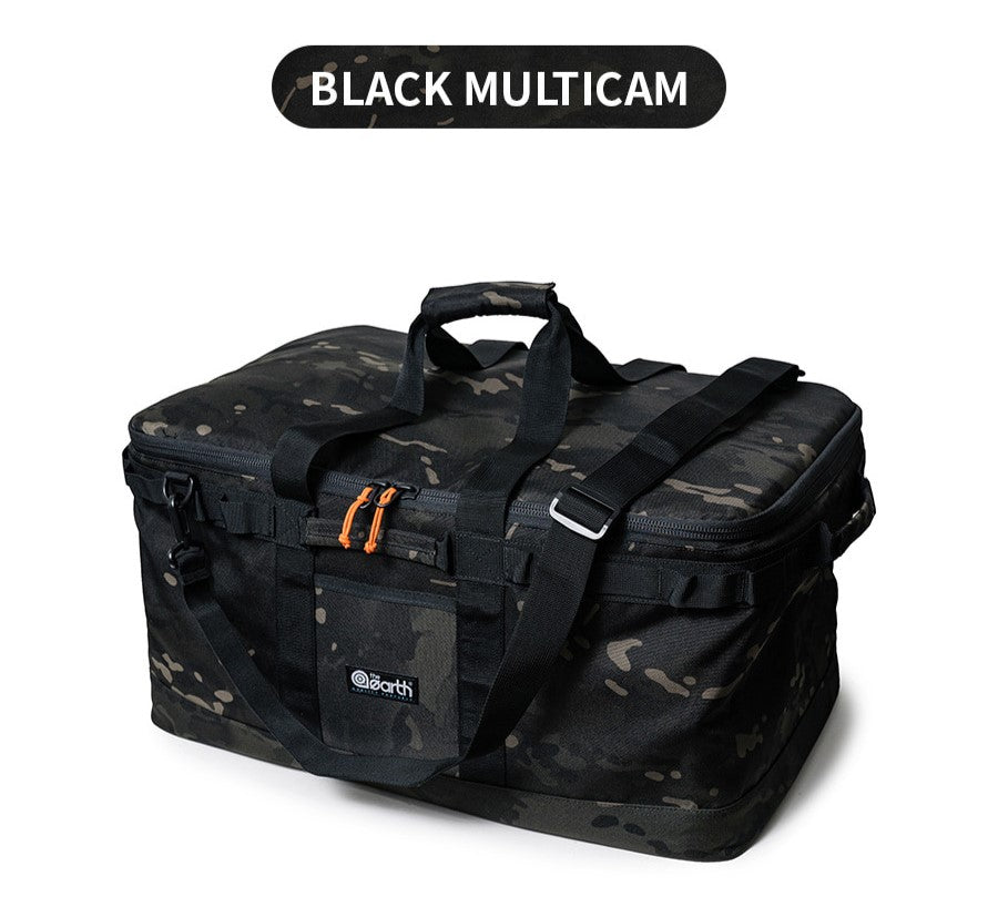 The Earth 52L Multi Bag (Camo), Cookware, Black Multicam   - Outdoor Kuwait