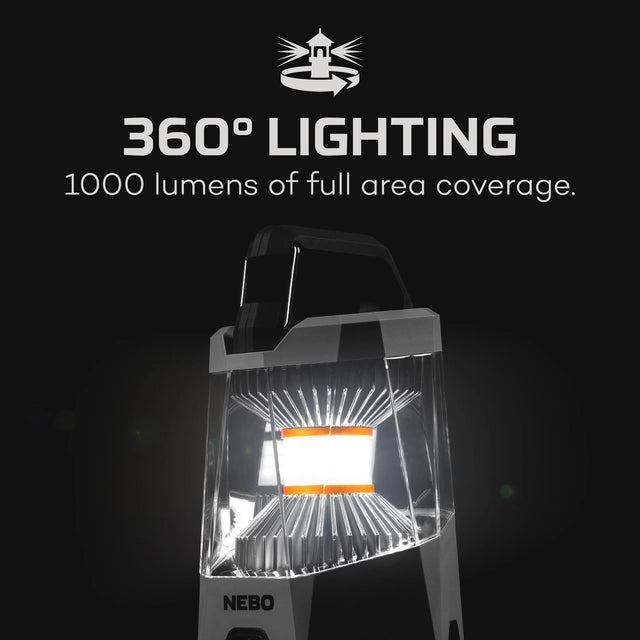 Nebo Galileo 1000 Rechargeable Lantern, Camping Lights & Lanterns, - Outdoor Kuwait