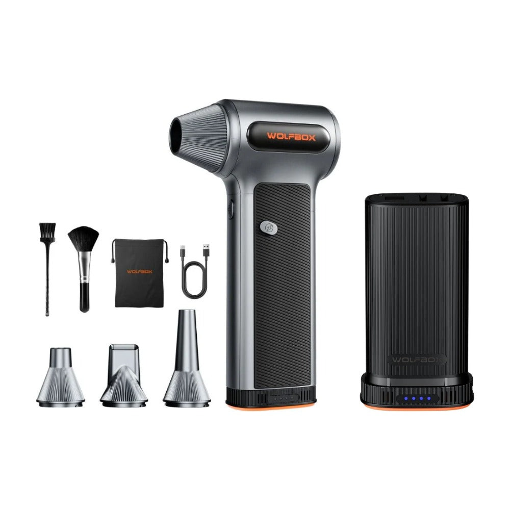 Wolfbox MF200 Air Duster + Extra MF200 Battery Bundle, Outdoor Bundles, - Outdoor Kuwait