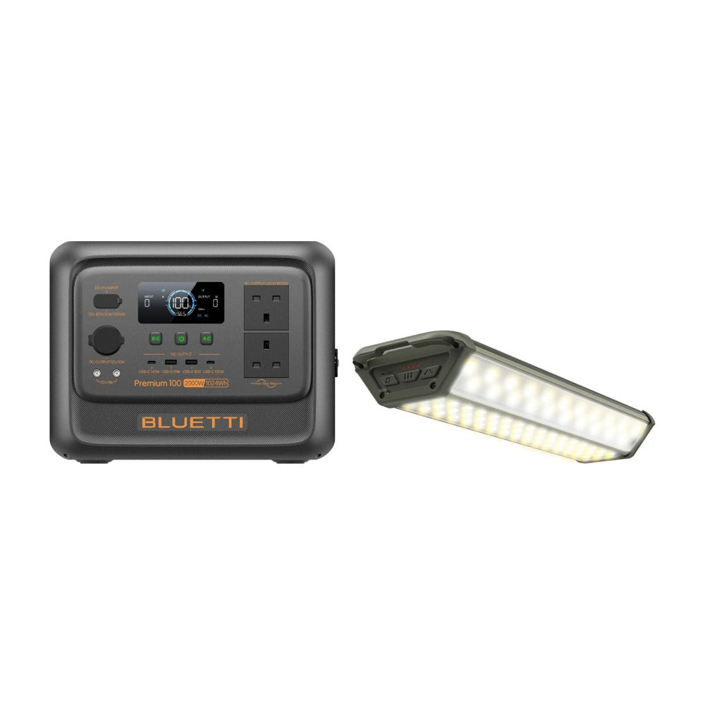 Bluetti Premium 100 V2 + Claymore 3 Face Neo 30 Bundle, Outdoor Bundles, - Outdoor Kuwait