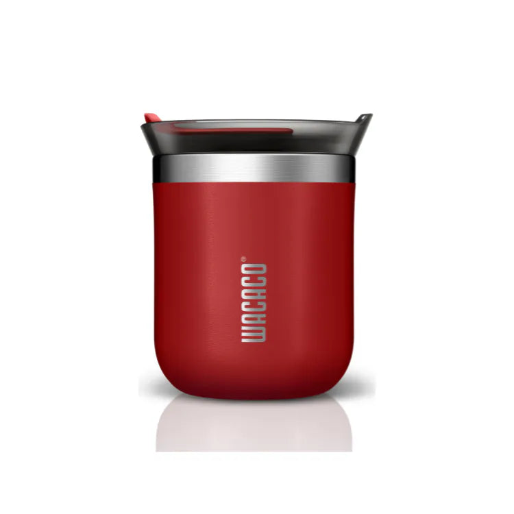 Wacaco Octaroma Classico - Vaccum Insulated Mug | 180ml, Mugs, Red - Outdoor Kuwait