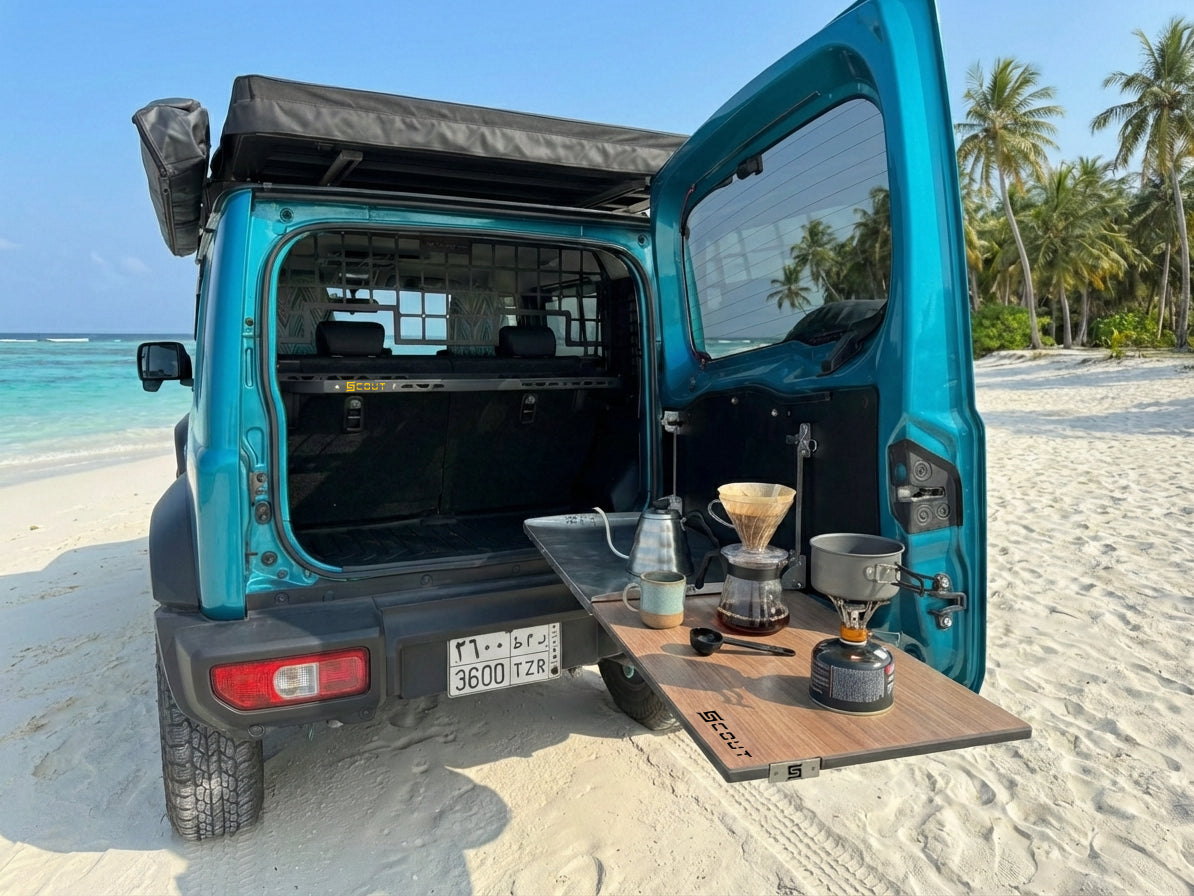 Scout Tailgate Advanced Table - Suzuki Jimny (2 Doors), Advanced Table, - Outdoor Kuwait