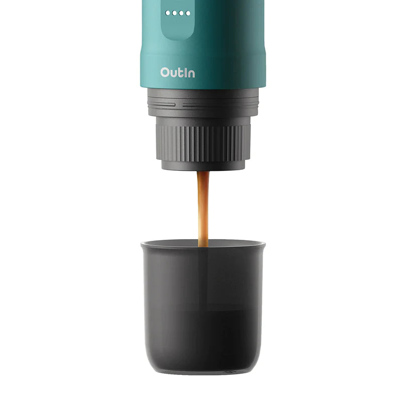 Outin Nano Portable Espresso Machine (Outin Teal), Espresso Machine, - Outdoor Kuwait