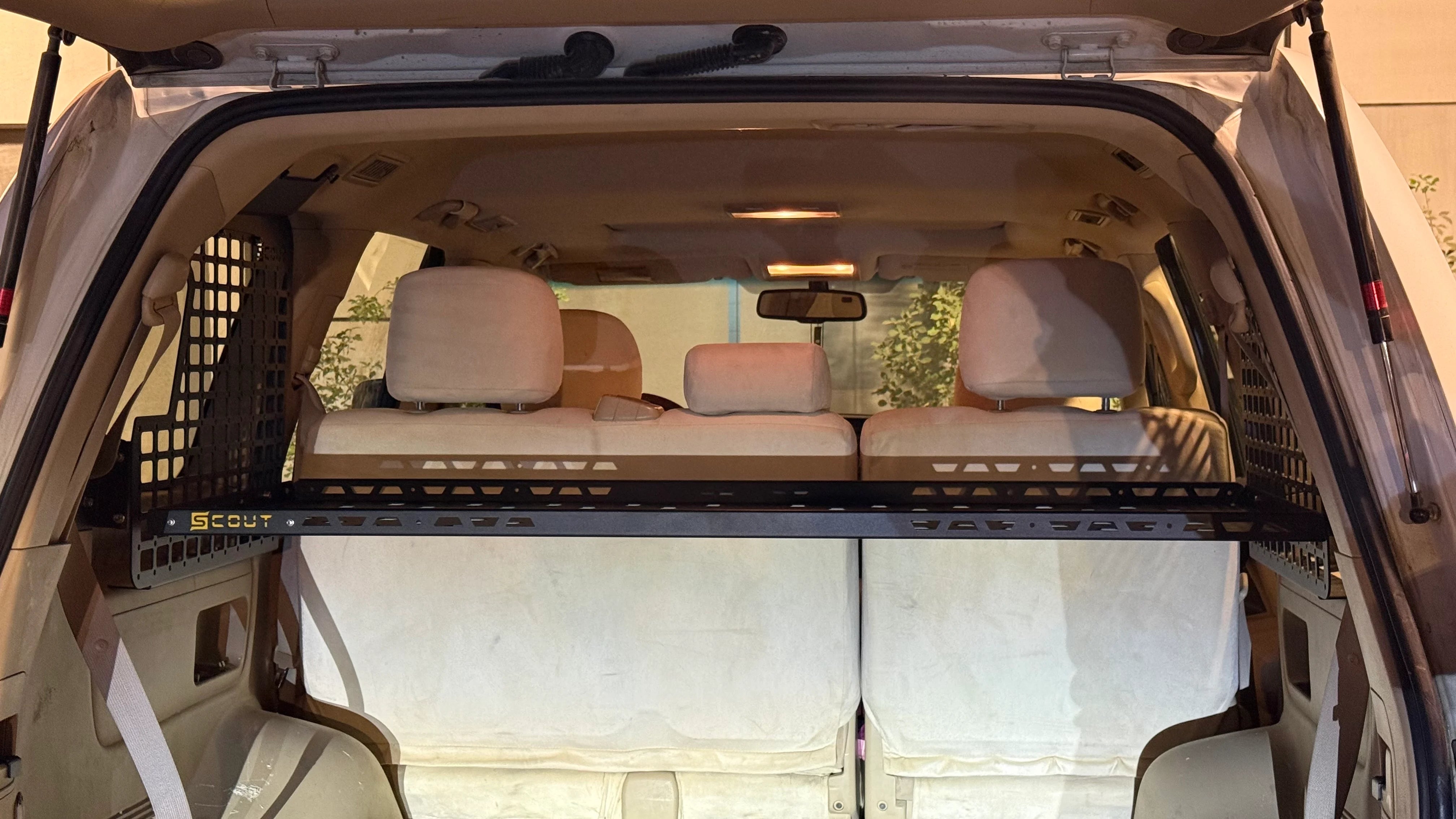 Scout Cargo Shelf - Toyota Land Cruiser LC200, Molle Panels, - Outdoor Kuwait