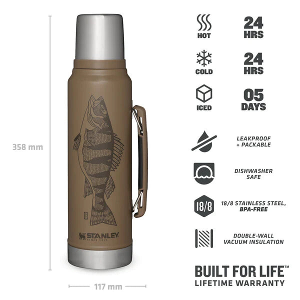 STANLEY CLASSIC LEGENDARY BOTTLE, Water Bottles, - Outdoor Kuwait