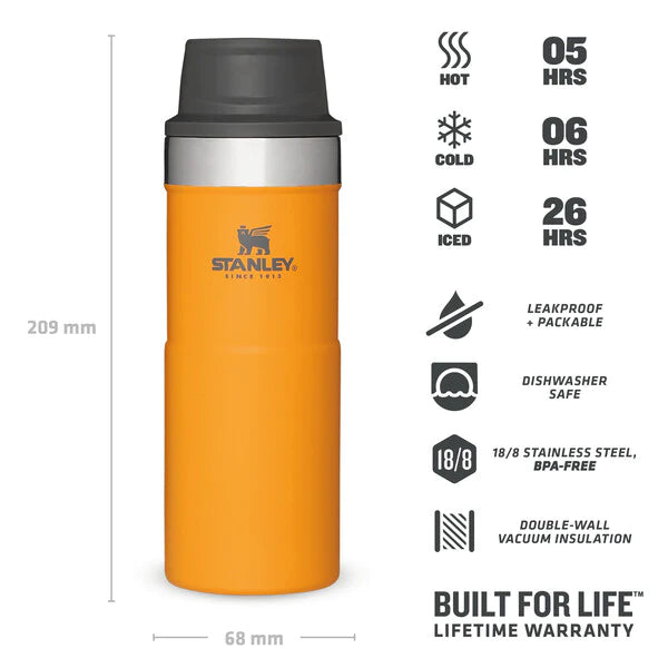 STANLEY CLASSIC TRIGGER ACTION TRAVEL MUG | 0.35L, Mugs,    - Outdoor Kuwait