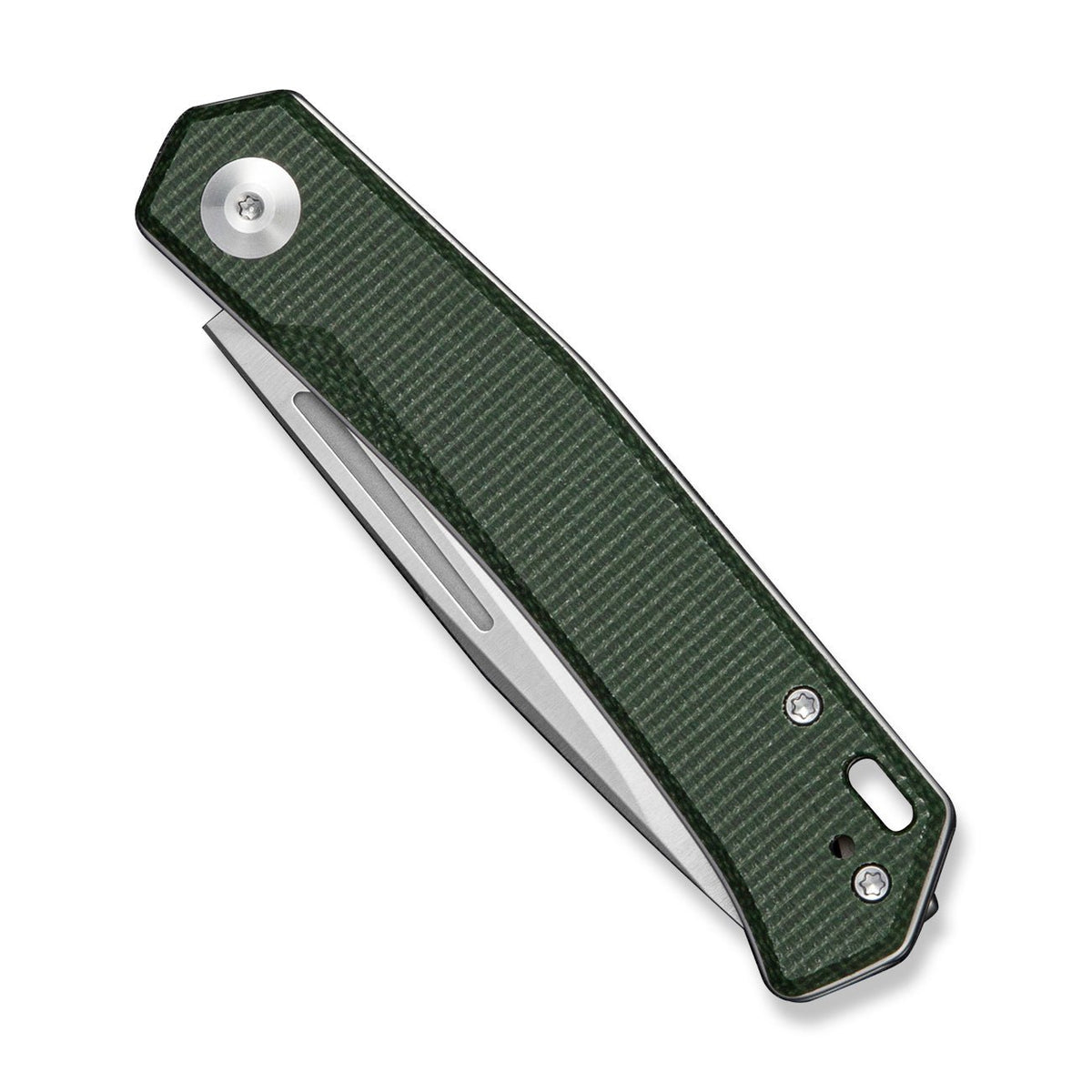 SENCUT Braxx Green Micarta Pocket Knife S25089-2, Knives, - Outdoor Kuwait
