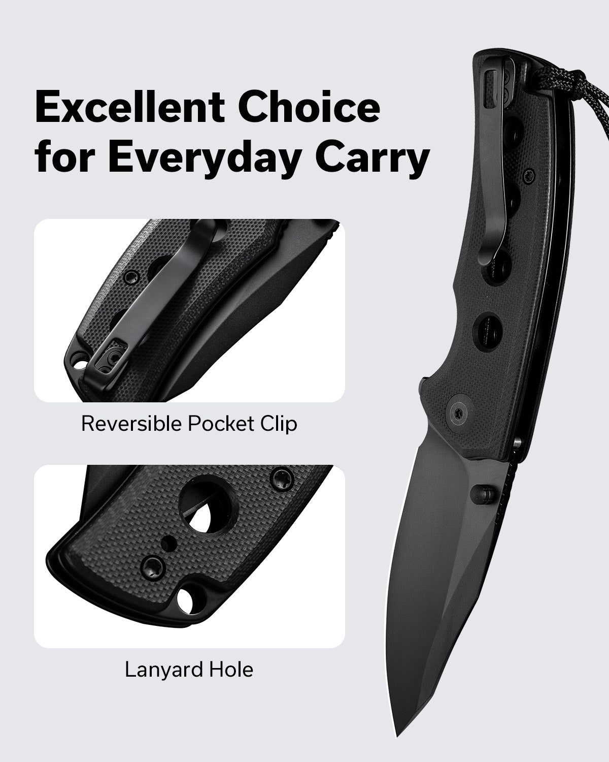 SENCUT Excalis Pocket Knife S23068-1