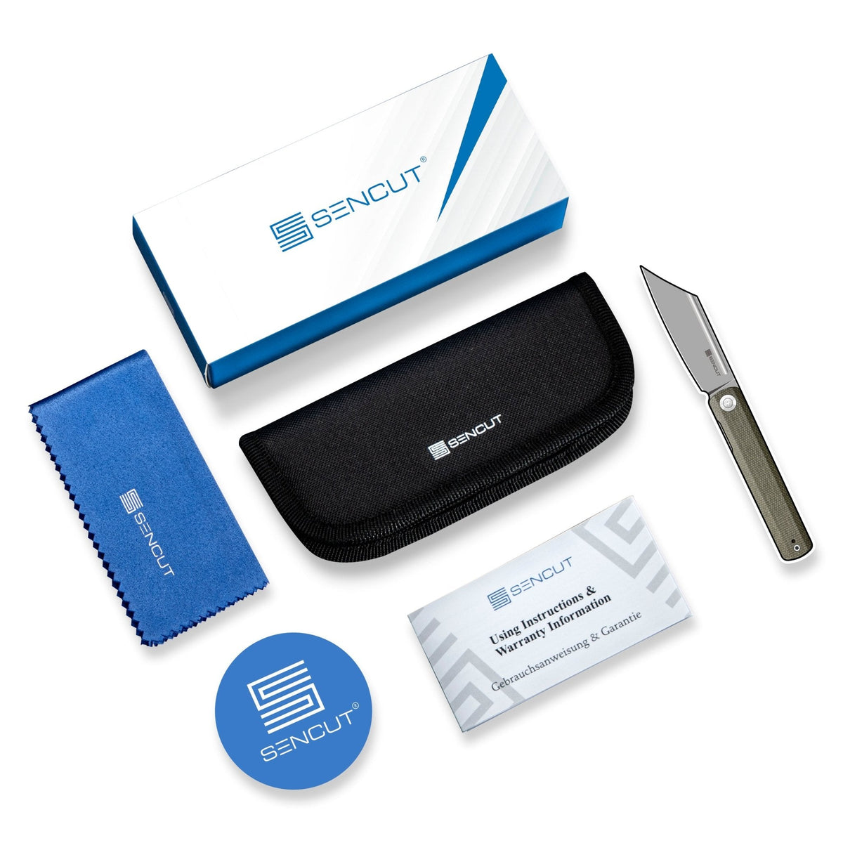 SENCUT Excalis Pocket Knife S23068-1