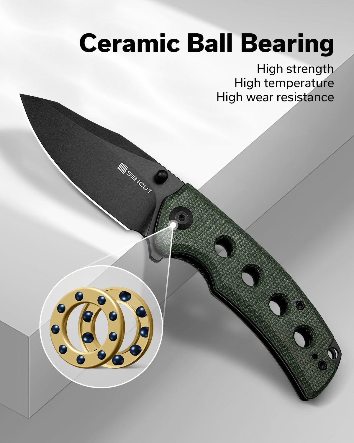 SENCUT Excalis Pocket Knife S23068-3