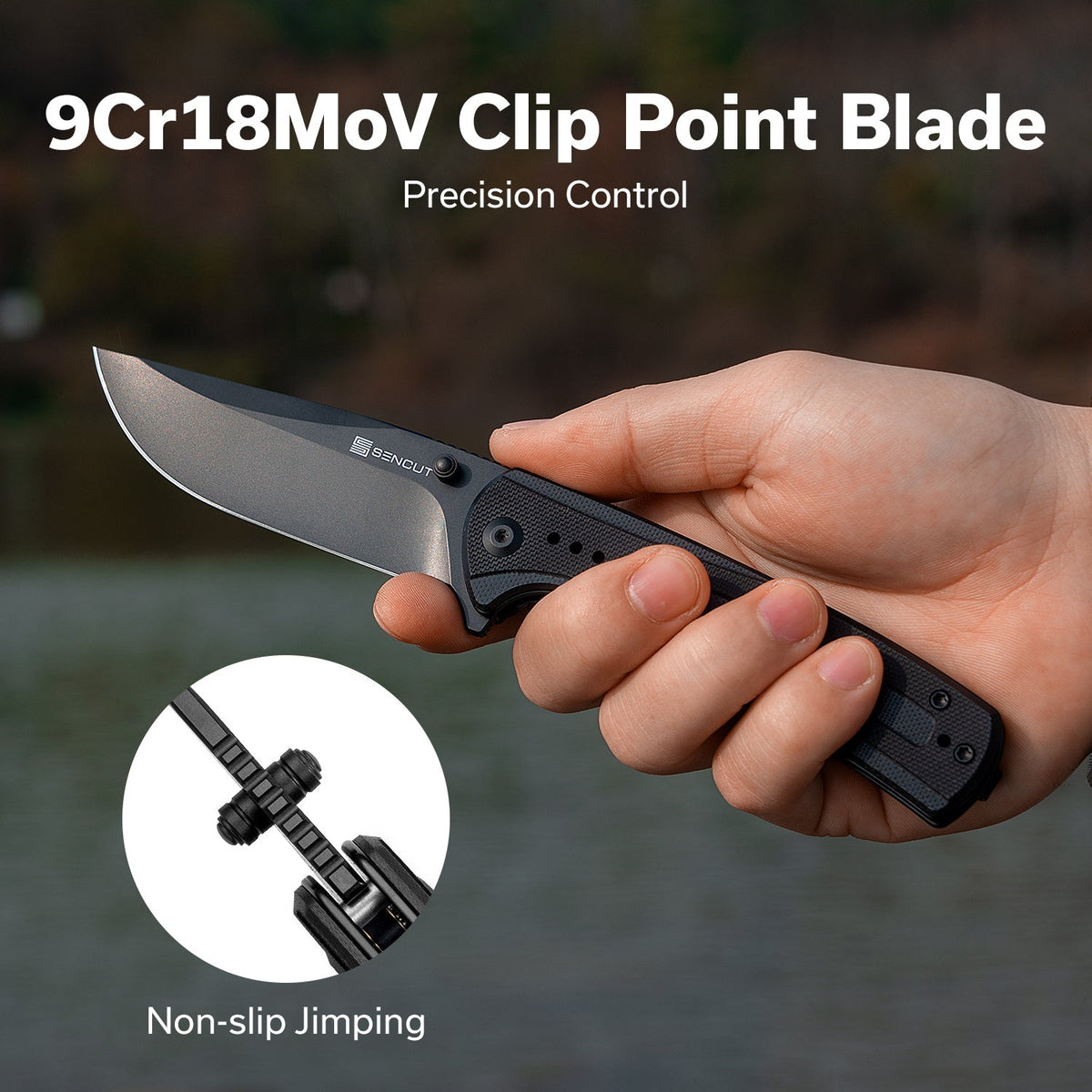 SENCUT Regnator Pocket Knife S24057-1